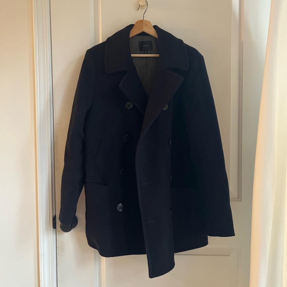 J.Crew Navy Pea Coat S